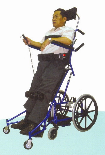 手推型電動站立式輪椅