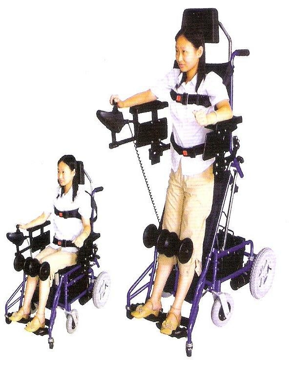 站立型電動輪椅-全自動